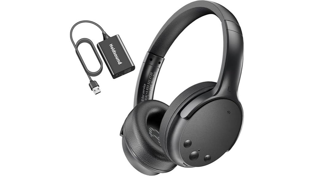 wireless tv headphone set