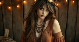 witchy lace halloween layers