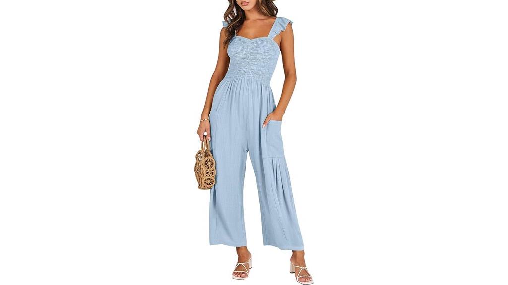 women s casual linen jumpsuits