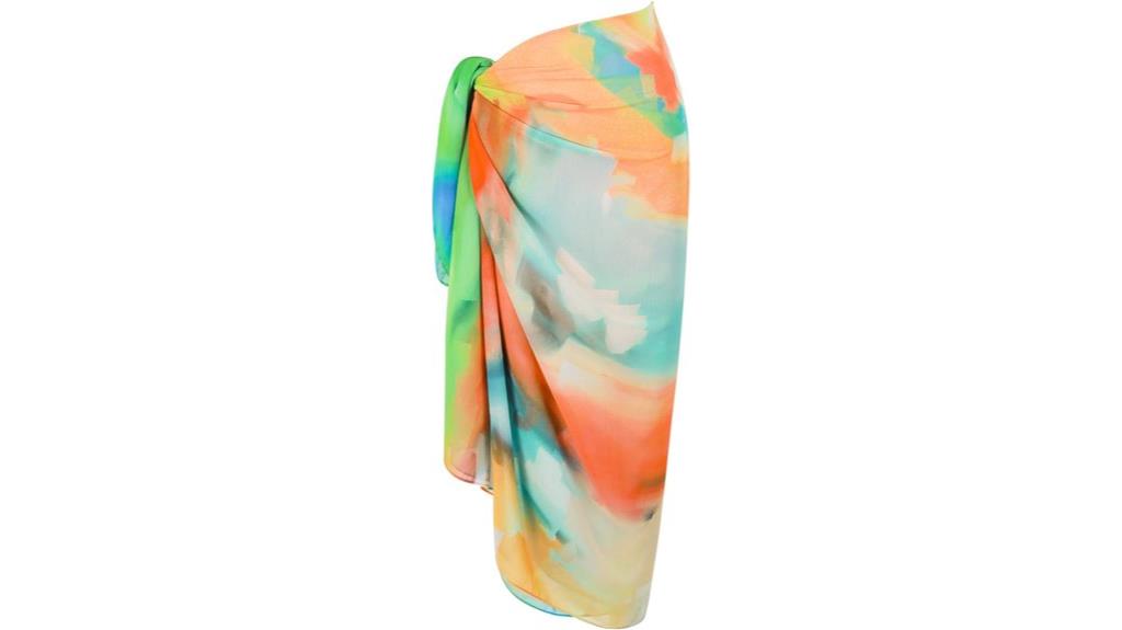 women s chiffon beach sarong