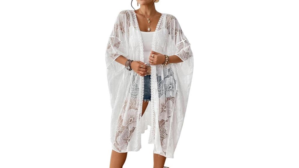 women s lace kimono