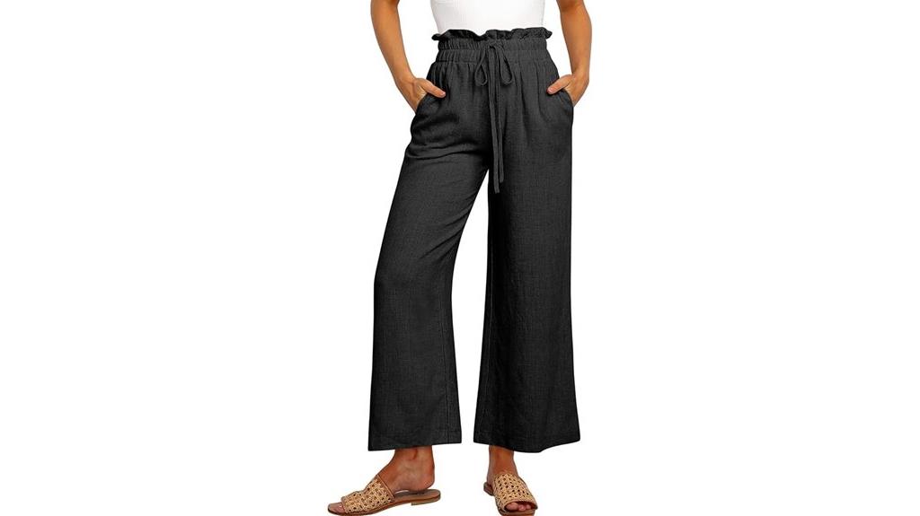 women s linen pants style