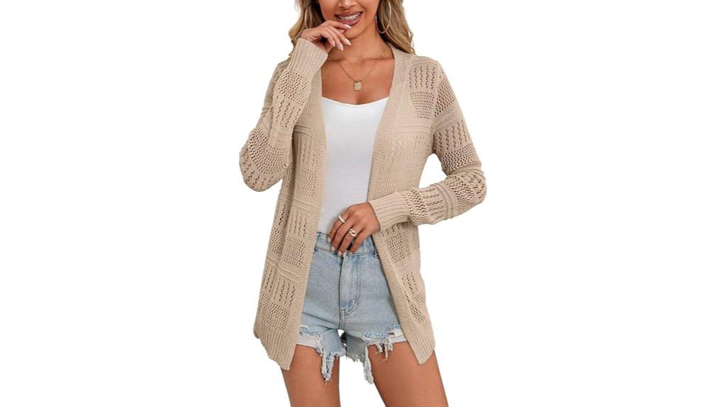 women s long sleeve cardigan