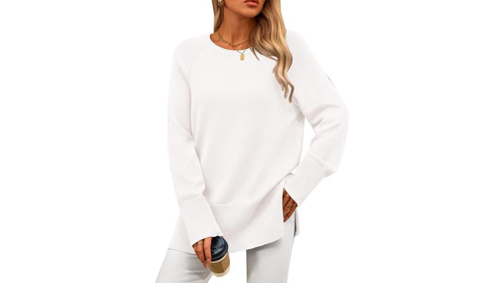 women s long sleeve crewneck
