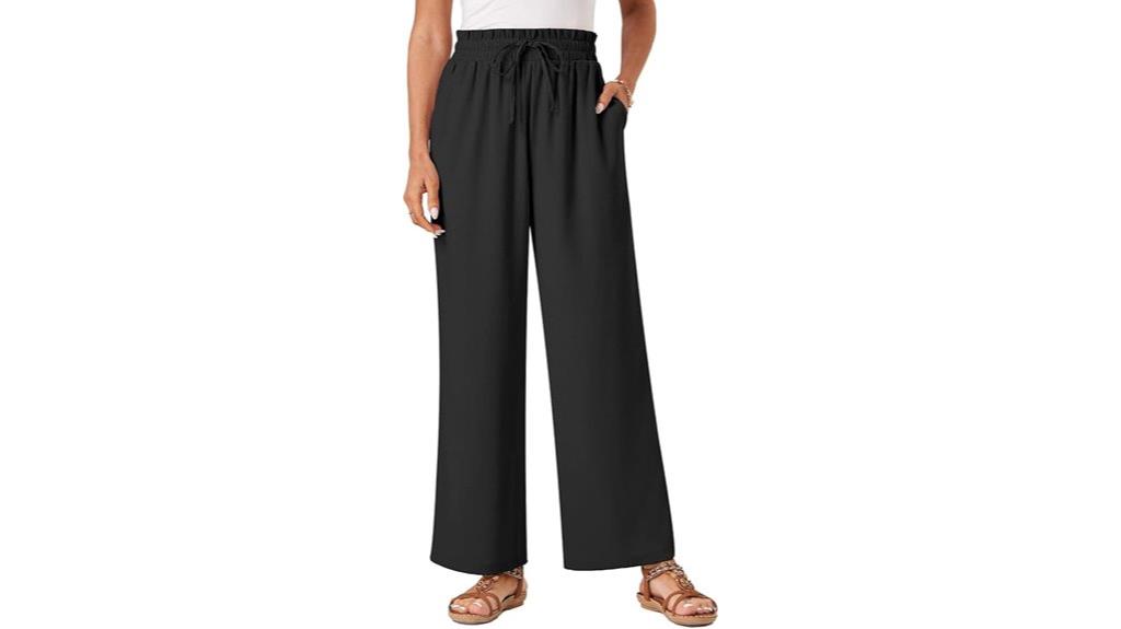 women s palazzo pants with pockets