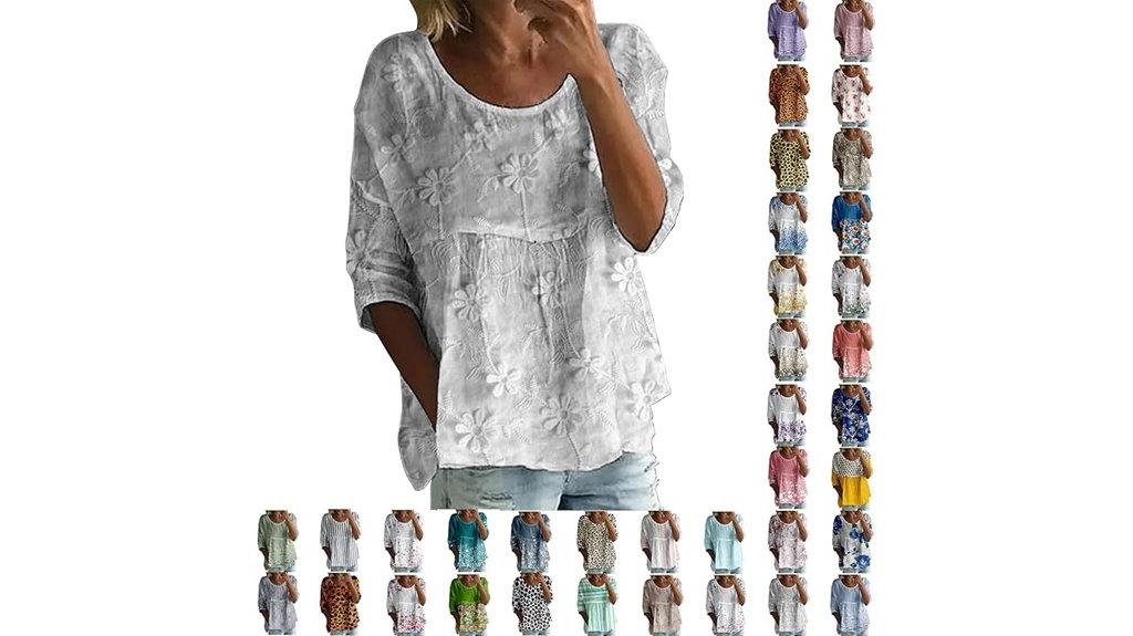 women s peasant cotton blouses