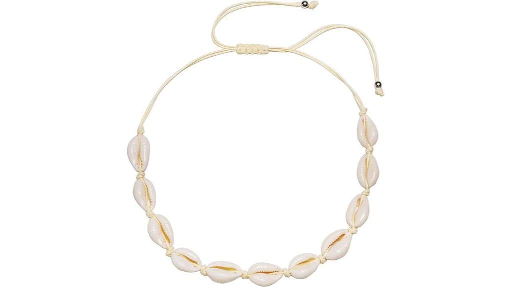 women s shell choker necklace