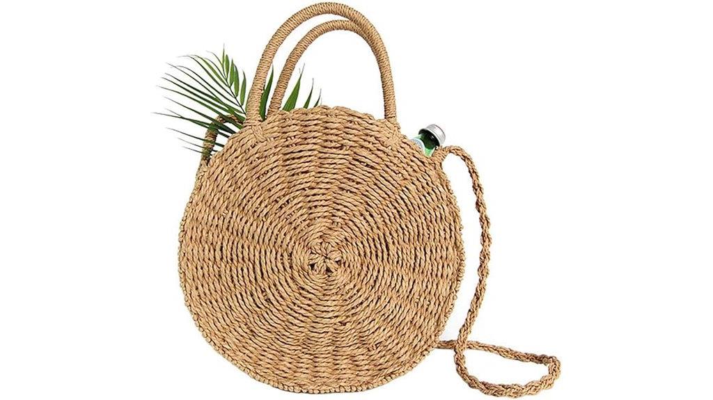 women s straw crossbody bag