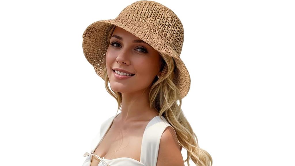women s straw sun hat