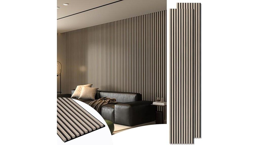wooden acoustic wall panels