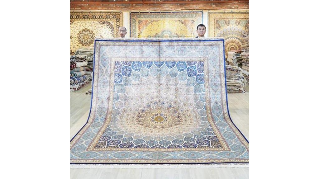 yilong silk rug 8x10