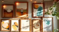 boho art photography arrangement