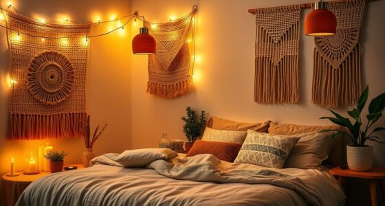 boho bedroom pendant lighting