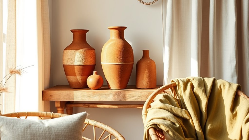 boho earth tones palette