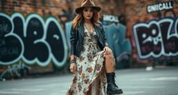 boho edgy grunge fusion