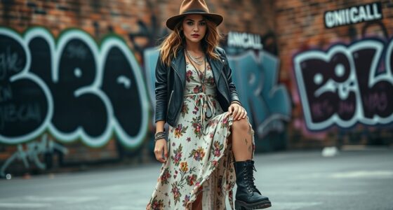 boho edgy grunge fusion