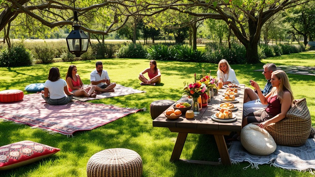 boho food music atmosphere