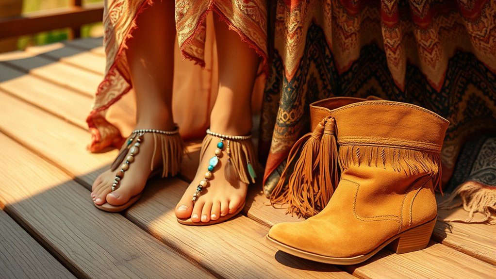 boho footwear style evolution