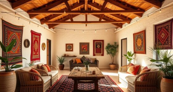 boho guest house renovation