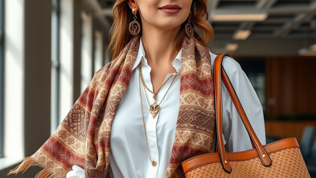 boho office style integration