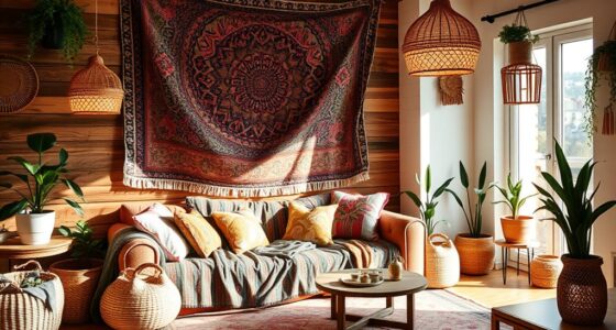 boho small apartment decor