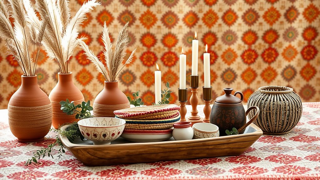 boho tabletop decor ideas