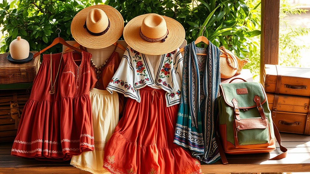 boho travel wardrobe essentials