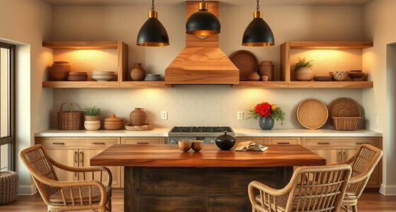 boho warm neutral metals