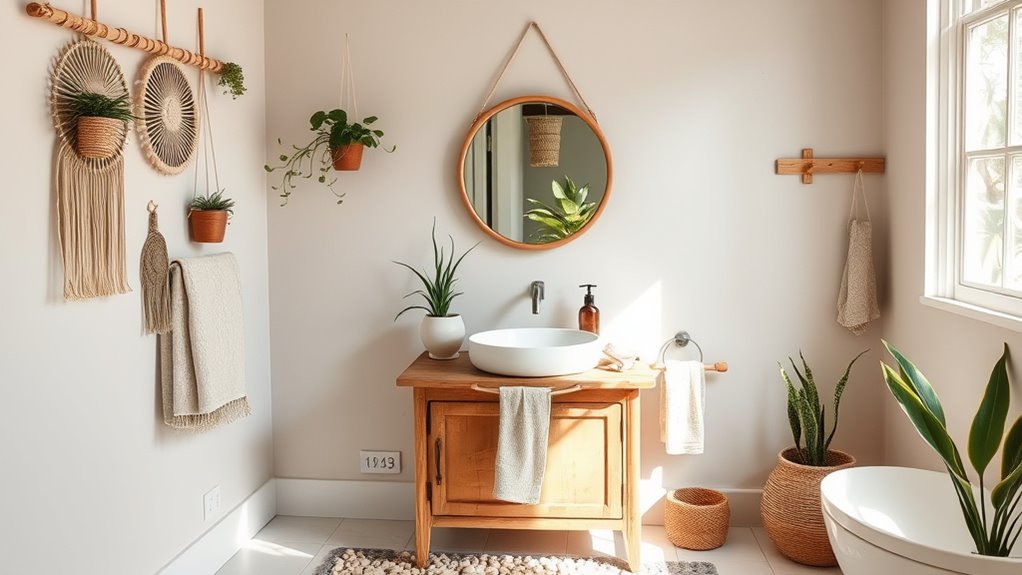 budget friendly boho spa