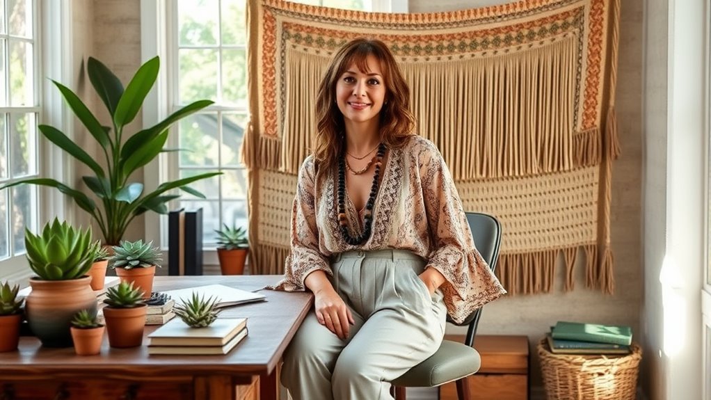 casual boho home attire