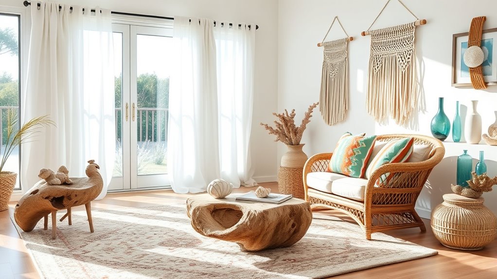 coastal boho relaxed style