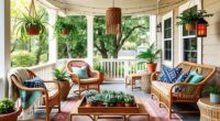 create a boho porch retreat