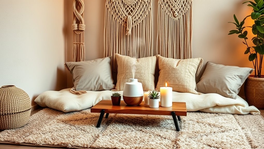create cozy boho retreat
