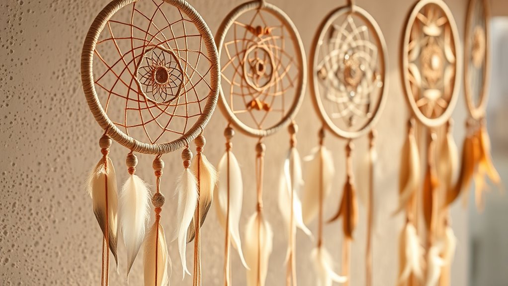 dreamcatchers and boho symbols