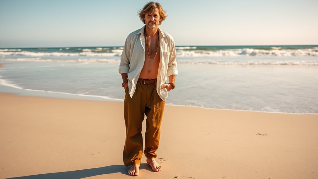 earthy tones relaxed style