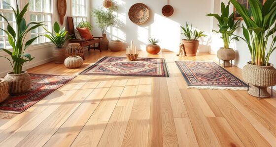 eco friendly boho flooring