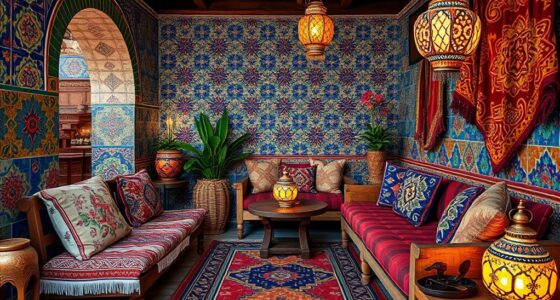 global ethnic pattern decor