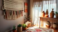 handmade boho decor art