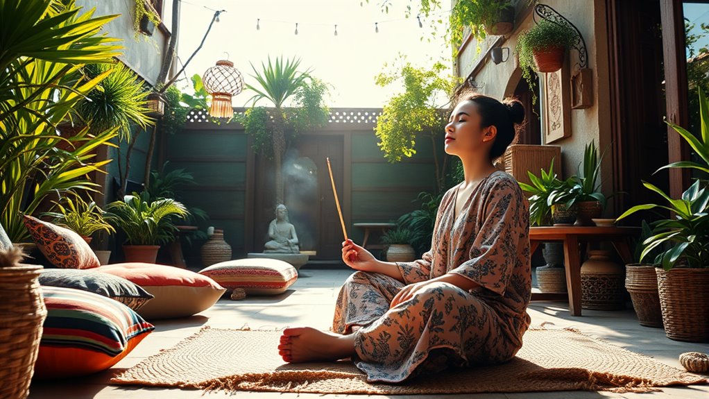 mindful creativity in boho