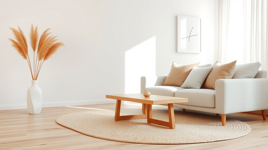 minimalist boho decor balance