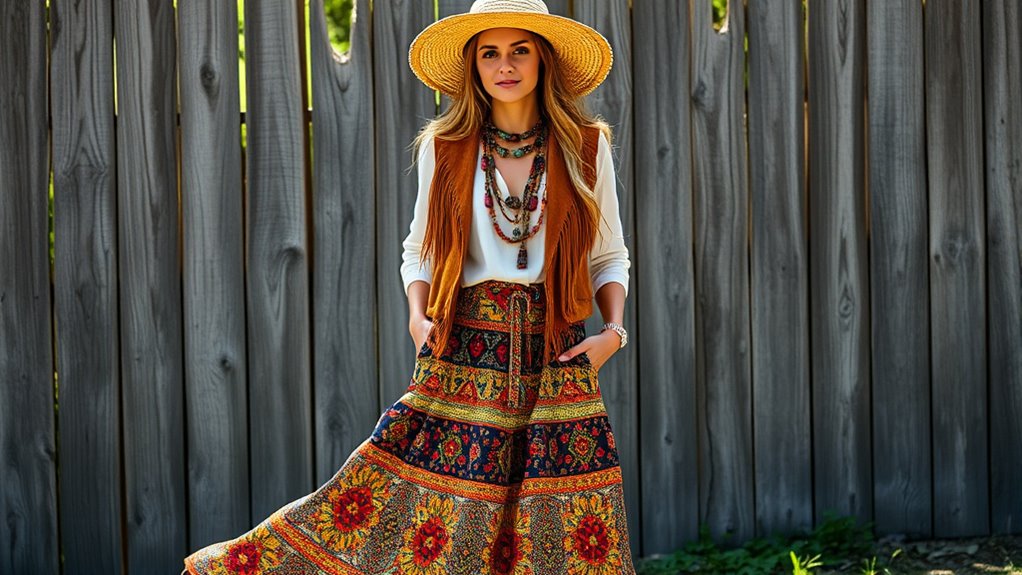 mix prints and textures