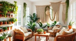 nature inspired boho decor