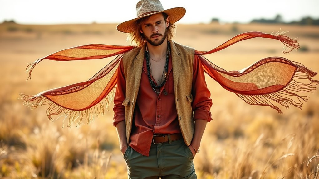 relaxed earthy eclectic style