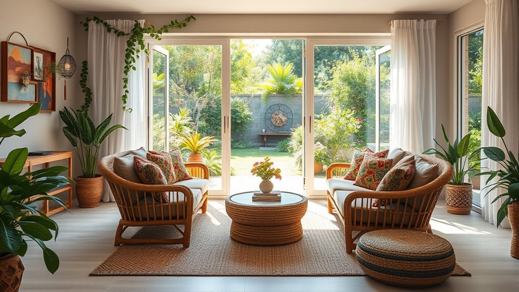 seamless nature inspired indoor blending