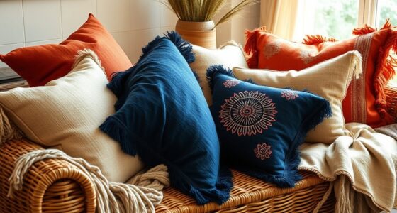 selecting stylish boho textiles