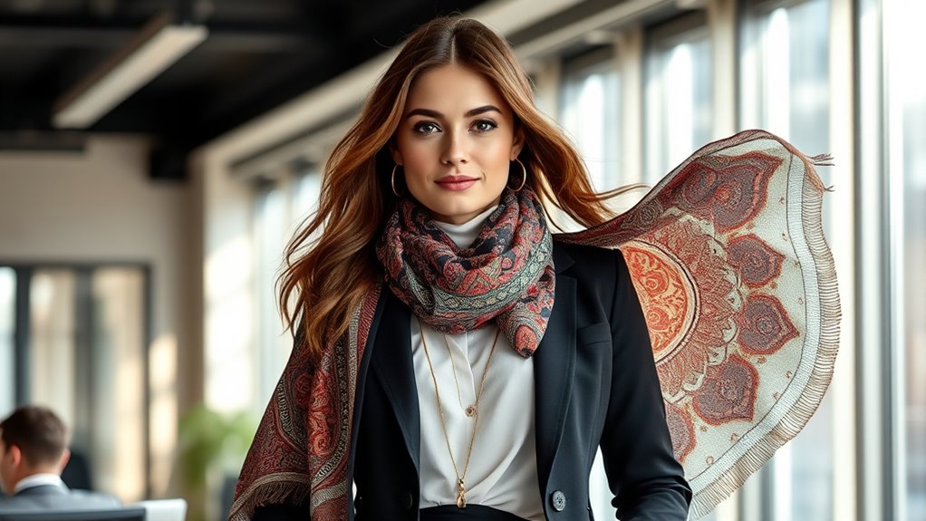 subtle boho office accessories