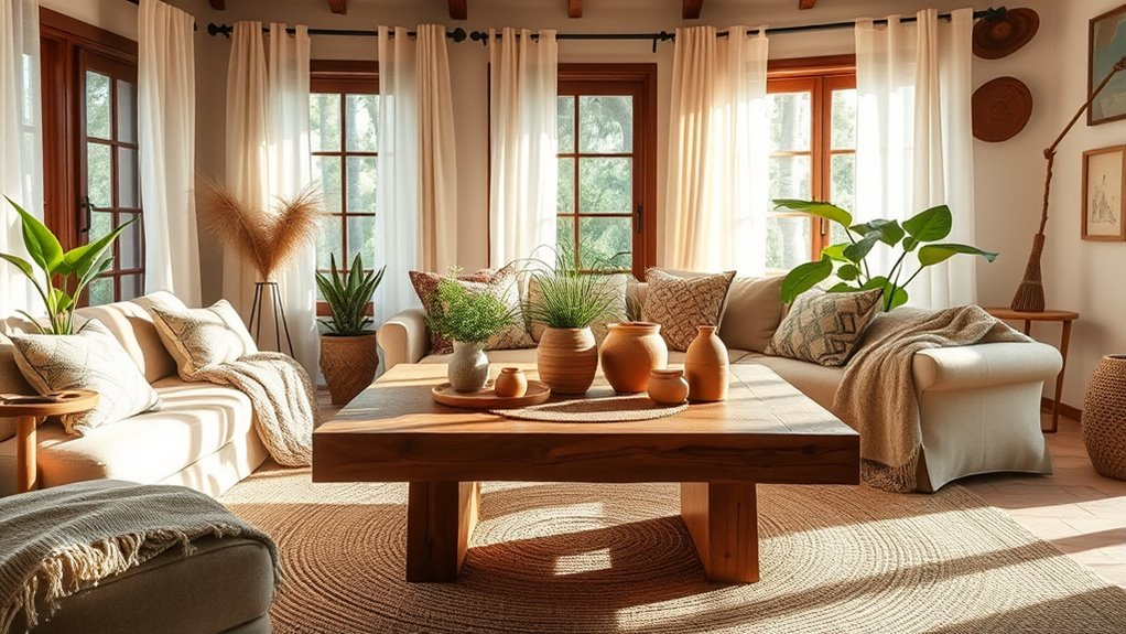 sustainable eclectic eco friendly decor