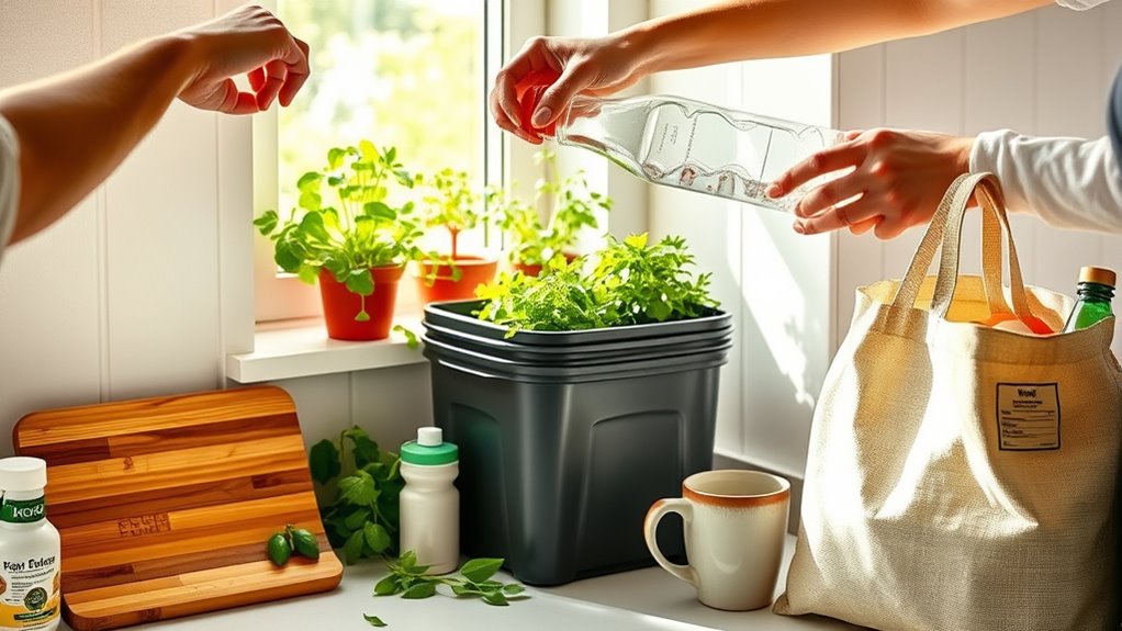 sustainable habits save resources