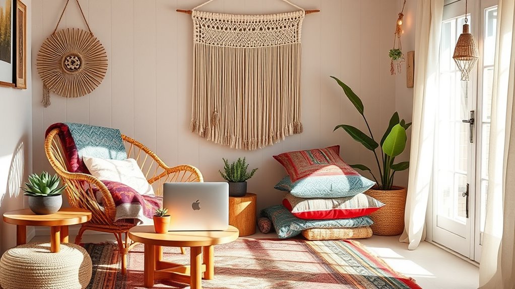 versatile boho space design
