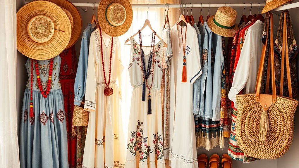 versatile boho travel wardrobe